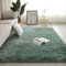 Swsen Teppich Wohnzimmer Super Weich - Shaggy Teppiche Flauschig Anti-Rutsch Unterseite - Moderner Carpet Waschbar Langflor Hochflor Teppiche 80x120cm, Türkis
