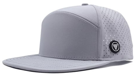 Silent Bear Snapback Cap Herren Basecap Baseball Cap Herren Kappen Kappe für Männer (DE/NL/SE/PL, Numerisch, 58, Hellgrau)