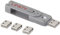 Lindy Clé USB et 4 verrous USB, Blanc