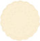 Tassenuntersetzer - Ø 7,5 cm, creme, 25 Stück