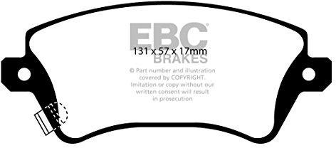 EBC Brakes DP41457R Yellowstuff Bremsbeläge