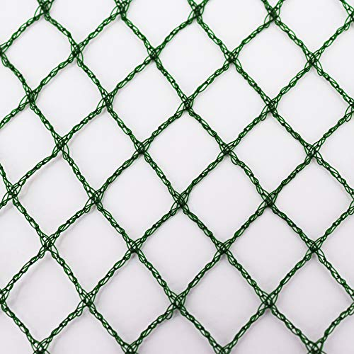 Aquagart® Teichnetz, 15m x 16m, dunkelgrün, engmaschig: Maschenweite 15mm x 15mm, Laubnetz, Teichabdecknetz, Vogelabwehrnetz, Reihernetz robust
