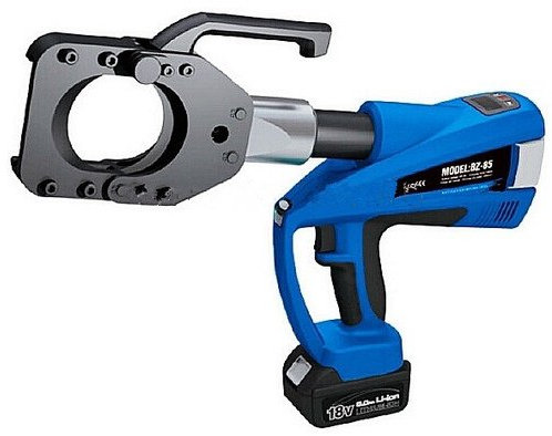 Gowe Outil de coupe câble électrique à batterie Câble Cutter coupe câble électrique pour 85 mm Cu/Al Câble blindé et Cu/Al