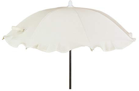 Sombrilla Universal para silla o cochecito de Paseo Rosy Fuentes - No incluye Flexo para su fijación - elegante y práctico artículo para la protección del sol de su bebé0-beige