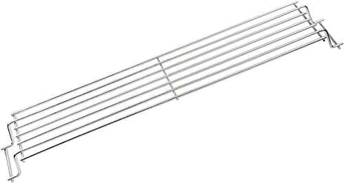 Denmay 7641 Griglia di riscaldamento in acciaio per Weber Spirit 300 Serie, Genesis Gold B e C, Platinum I e II Genesis 1000 to 5500 Grill a gas 63,5x12,7 cm