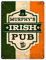 Metallschild XL mit Murphy's Irish Pub Motiv