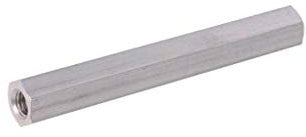 10X 1313X100 Distanzmuffe mit Gewinde Innengew: M8 100mm sechskant DREMEC