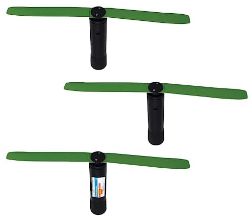 ISOTRONIC Wespenwedler Fliegenwedler mit Flaschenaufsatz I Fliegenabwehr I Fliegenvertreiber I Insektenschutz Lebensmittel I Fliegenklatsche 2.0 I gegen Fliegen Wespen (3)