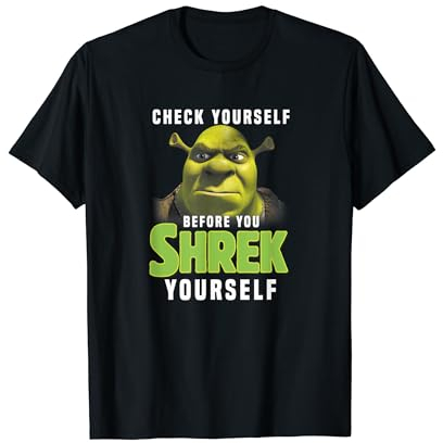 Shrek Check Yourself Before You Shrek Yourself T-Shirt