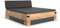 Froschkönig24 Stockholm Bett Bett 180 x 200 cm (BxT) Plankeneiche/Grau