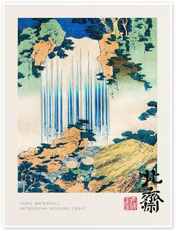Posterlounge Yoro Waterfall Poster
