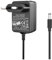 WICAREYO 12 V 1 A - Adaptador de corriente para sistema de vigilancia de cámara de seguridad en el hogar, toma CC 5,5 mm x 2,1 mm (1,5 M/5 FT)