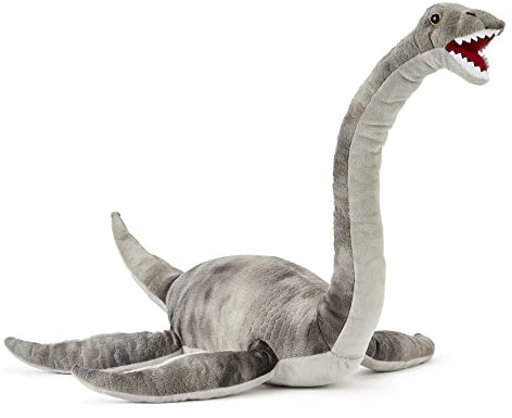 Zappi Co Weich gefülltes Kuscheltier für Kinder Plesiosaurier Dinosaurier Plüschtier (48cm Länge) Safari-Tiere Kollektion Plüschteddy Neugeborenes erstes Kind