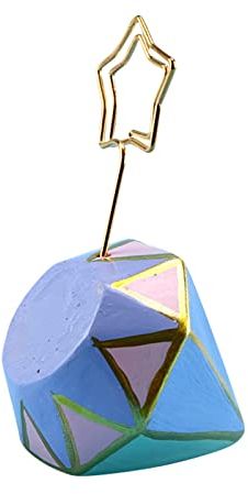 Kreatives Marine-Harz-Ornament Desktop-Visitenkartenhalter Desktop-Aufbewahrungsscheinhalter Freunde Dokumentenablage Holz 36 (B, One Size)