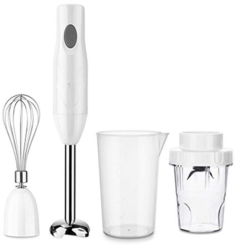 XTYPE 4 in 1 in Acciaio Inox Manuale frullatore ad Immersione di Verdure Mixer Tritacarne 500ml Grinder Blender 800ml Smoothie Cup (Color : Type 5)