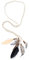 NIANOPKM Bohemian-Stirnband，Hippie Weiß Feder-Stirnband，Retrostil Tribal im Stil der Ureinwohner, Haarteile, Schmuck, Zubehör für Frauen und Mädchen