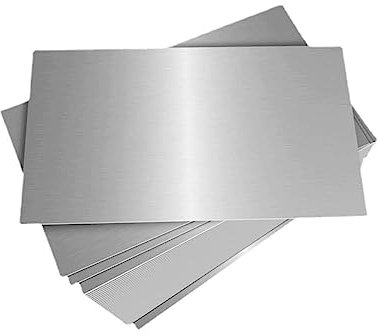 SS304 Stainless Steel Plate SS304 Metal Plate Stainless Steel Sheet Stainless Steel DIY SS304 Sheet Thickness 0.8mm 1MM 1.5MM 2MM 3MM 4MM 5MM (100mm*100mm*5mm)