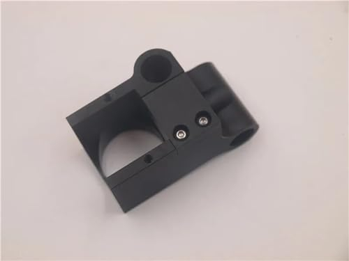 TUBBEK for Ultimaker UM2+ 3D-Drucker V6 Jhead-Halterung for Ultimaker2+ Ganzmetall-Druckkopf-Hot-End-Halterung, for 6 mm / 8 mm Glatte Welle (Size : Only Black mout)