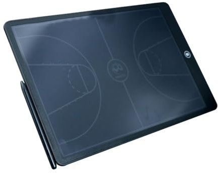 MiOYOOW Elektronisches Coach Board, Fußball-/Basketball Coaching Trainingsboard, Taktisches Coaching Board mit LCD Bildschirm für Taktische Anleitung