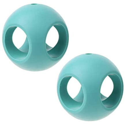 QmjdDymx Universal Dryer Balls, 2Pcs Dryer Balls Magnetic Washing Ball Anti Limescale Laundry Balls Washing Machine Accessory