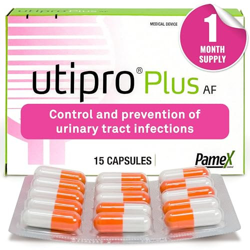 UTIPRO Plus - Cystitis Treatment for Women Helps Prevent & Protect from UTI - Promotes Urinary Tract Health for Fast Symptom Relief, UTI Prevention, and Cystitis Relief