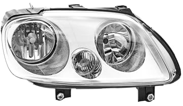 EDA PREMIUM auto Scheinwerfer Rechts 2K0941006B passend für VW CADDY 2004-2010, ohne Stellmotor für LWR, H1/H7, ECE