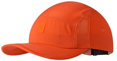 BUFF®| Kappe 5 Panel Go Männlich Weiblich Erwachsene Flexibel, UPF50, Verstellbar, Nachhaltig, Leicht, Laufen, Recycelte Materialien, Komfortabel, S/M, Rouge
