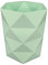 Pot à Crayon Écoresponsable – Organisateur Polyvalent Bureau & Maquillage – Design Moderne et Durable – Fabrication Française en PLA Biodégradable (Vert pastel)