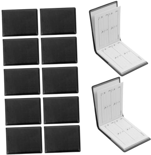 DIYEAH 12piezas Libreta De Direcciones Pequeña Cuaderno De Notas Móvil Agenda Telefónica Para Llevar El Monedero Para Registro De Números De Teléfono Y Contactos