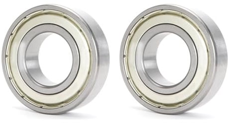 HAISHANG 2 Stück 6209ZZ Kugellager 45mm x 85mm x 19mm,Rillenkugellagern Chromstahl mit Metall Double Shielded Dichtung für Skateboards,Roller,Drehbänke