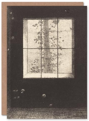 Artery8 Odilon Redon Art Card Le Jour Day Window View