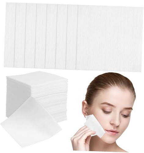 400 Stück Vliesstoff Pads zur Make Up Entfernung, Weiß