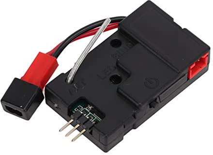 Scheda ricevente elettrica RC 3 in 1 Scheda di circuito ricevente Guscio in plastica resistente Parti di aggiornamento nere Accessori di ricambio Componenti per K969 K989 1 28