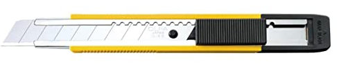 Olfa Cutter MT1 manche résine 100% recyclé lame 12,5mm ambidextre embout casse lame verrouillage auto