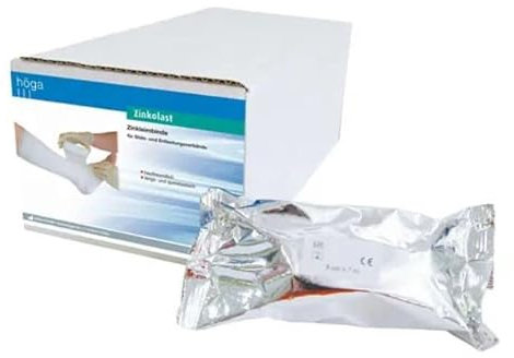 ZINKOLAST Zinkleimbinde 10 cmx7 m 10 Stück