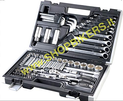 WERKZEUGSATZ Profi-Schraubenschlüssel-Set (in Zoll), für Harley Davidson / Sportster / Dyna / Softail, 92-teilig