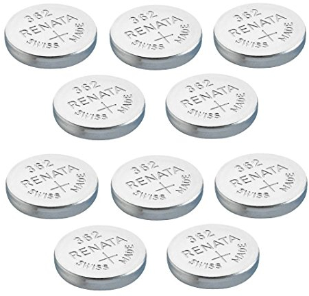 Renata Single Watch Battery Swiss Made 362 or SR 721 SW or AG 11 1.5 V (10 x 362 or SR 721 SW)