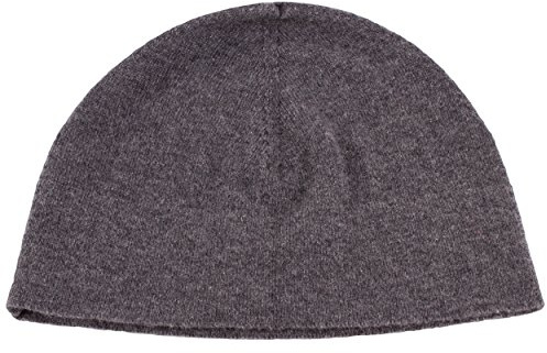 Love Cashmere Herren 100% Kaschmir Rollmütze Hut - 'Dunkelgrau' - Handgefertigt in Schottland - UVP €120