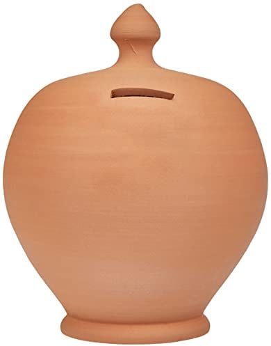 Salvadanaio Home Porzellansparbüchse Rund Unbearbeitet 20 cm