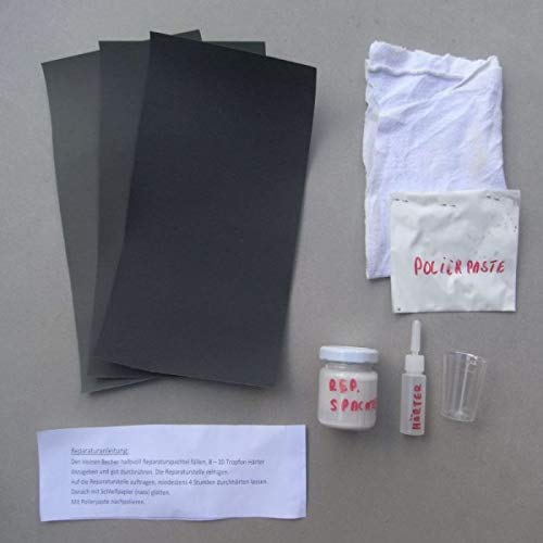 Set di riparazione per in ghisa minerale Vasca