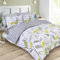 Dreamscene Duvet Cover with Pillowcase Bedding Set Allium Tartan Check Grey White - Double