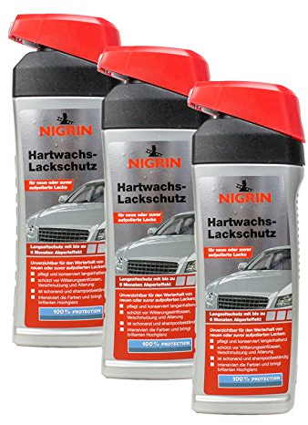 NIGRIN 3X 72952 Hartwachs-Lackschutz 500 ml