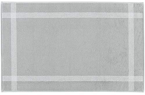Cawö Home Badematten Two Tone 604 Platin - 76 50x80 cm
