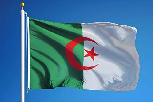 ND _ Algerien Flagge 90 x 150 cm Algerien Flagge für Innen und Außen