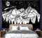 FREEHOTU Mountain Moon Tapisserie Waldbaum Wandteppich Sternenhimmel Sternenhimmel Wandteppich 203,2 x 152,4 cm schwarz und weiß Wandbehang Partydekorationen für Schlafzimmer Wohnzimmer Wohnheim (200