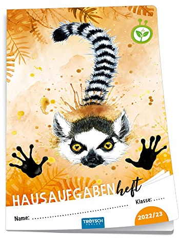 Trötsch Jahresbezogenes Hausaufgabenheft Grundschule Katta 2022/2023: Planer Schülerkalender Hausaufgabenheft Timer für die Grundschule (Hausaufgabenheft: jahresbezogen)