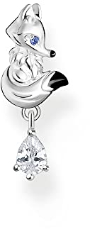 THOMAS SABO Einzel Ohrstecker Fuchs mit weißem Stein