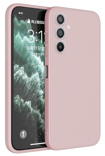 Topme Coque pour Samsung Galaxy A54 5G (6.4 inches) Etui Housse, Protecteur de Peau en Silicone TPU - Poudre de Sable