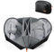 K&F Concept 4L Electronic Tech Pouch, Portable Camera Accessory Cable Organizer Bag, Large Capacity Waterproof Tech Bag for USB Cable, Power Bank, Camera Lens Filter, SD Card, Mouse