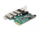 DeLOCK Controller PCI Express x1 Karte zu 3 x USB 5 Gbps Typ-A Buchse + 1 x Gigabit LAN